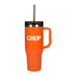 GREIF Thor Value 40oz Eco-Friendly Straw Tumbler with Full Color Print (MIN 50)