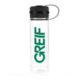 Garrafa esportiva GREIF Venture em PET reciclado (R-PET) de 621 ml (mínimo 125 unidades)