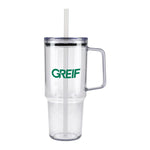 GREIF Lucien Recycled Acrylic Travel Mug 40oz (MIN 96)