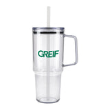 GREIF Lucien Recycled Acrylic Travel Mug 40oz (MIN 96)