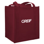 Greif® Hercules Non-Woven Grocery Tote with Printed Logo (MIN 200)