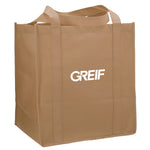 Greif® Hercules Non-Woven Grocery Tote with Printed Logo (MIN 200)