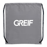 GREIF Oriole Drawstring Bag with Full Color Print (MIN 150)