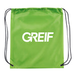GREIF Oriole Drawstring Bag with Full Color Print (MIN 150)