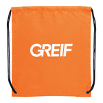 GREIF Oriole Drawstring Bag with Full Color Print (MIN 150)