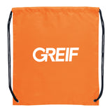 GREIF Oriole Drawstring Bag with Full Color Print (MIN 150)