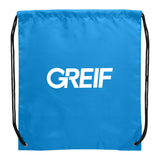 GREIF Oriole Drawstring Bag with Full Color Print (MIN 150)