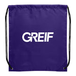 GREIF Oriole Drawstring Bag with Full Color Print (MIN 150)