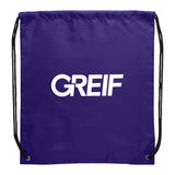 GREIF Oriole Drawstring Bag with Full Color Print (MIN 150)