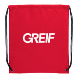 GREIF Oriole Drawstring Bag with Full Color Print (MIN 150)
