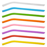 Silicone Straws Sets - Jumbo Size