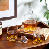 Greif® - Viski® Mountain Decanter and Tumblers Set