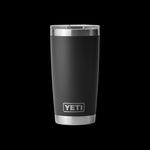 GREIF Yeti® 20 oz Tumbler with Magslider™ Lid Black (Buy-Just-1)