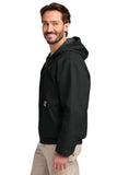 Black Carhartt Thermal-Lined Duck Active Jac. CT106678