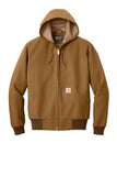 Front View of CarharttBr Carhartt Tall Thermal-Lined Duck Active Jac. CTT106678