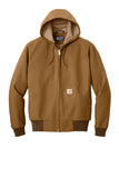Front View of CarharttBr Carhartt Thermal-Lined Duck Active Jac. CT106678