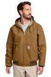 Front View of CarharttBr Carhartt Thermal-Lined Duck Active Jac. CT106678