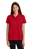 Front View of Red CornerStone Women's Workwear Pro Polo CS451
