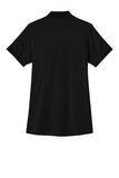 Rear View of Black CornerStone Women's Workwear Pro Polo CS451