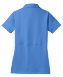 Rear View of Blue Lake Sport-Tek Women's Micropique Sport-Wick Polo. LST650