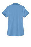 Rear View of CarolinaBl CornerStone Women's Workwear Pro Polo CS451