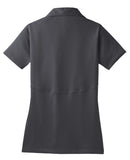 Rear View of Iron Grey Sport-Tek Women's Micropique Sport-Wick Polo. LST650