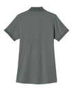 Rear View of MetalGrey CornerStone Women's Workwear Pro Polo CS451