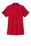 Rear View of Red CornerStone Women's Workwear Pro Polo CS451