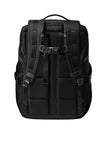 Rear View of ShadyBlue The North Face 35L Travel Backpack NF0A8EZK