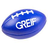 Greif® Football Shape Stress Reliever with Printed Logo (MIN 200)