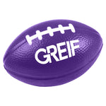 Greif® Football Shape Stress Reliever with Printed Logo (MIN 200)