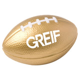 Greif® Football Shape Stress Reliever with Printed Logo (MIN 200)