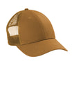 CornerStone® - Canvas Mesh Back Cap with Embroidery Logo
