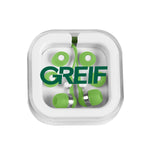 Earbuds In Case with Greif Logo - Bulk Order (100+ Pieces)
