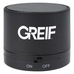 Wireless Mini Cylinder Speaker with Greif Logo - Bulk Order (50+ Pieces)