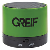 Wireless Mini Cylinder Speaker with Greif Logo - Bulk Order (50+ Pieces)