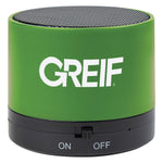 Wireless Mini Cylinder Speaker with Greif Logo - Bulk Order (50+ Pieces)