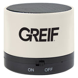Wireless Mini Cylinder Speaker with Greif Logo - Bulk Order (50+ Pieces)