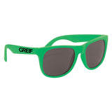 Rubberized Sunglasses with Greif Logo UV400 - Bulk Order (150+ Pieces)