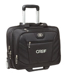 OGIO® - Lucin Wheeled Briefcase with Greif Embroidery Logo