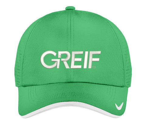 Nike Dri-FIT Swoosh Perforated Cap with Greif Embroidery Logo
