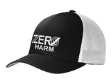 Port Authority® Flexfit® Mesh Back Cap with Zero Harm Embroidery Logo
