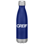 16 oz. Swiggy Stainless Steel Bottle with Greif Logo - Bulk Order (50+ Pieces)