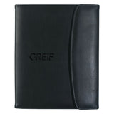 Leather Look 8 ½" x 11" Portfolio with Greif Debossed Logo - Bulk Order (20+ Pieces)