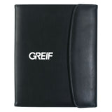 Leather Look 8 ½" x 11" Portfolio with Greif Print Logo - Bulk Order (20+ Pieces)
