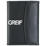 Leather Look 5" x 7" Portfolio with Greif Print Logo - Bulk Order (50+ Pieces)