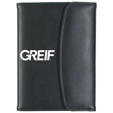 Leather Look 5" x 7" Portfolio with Greif Print Logo - Bulk Order (50+ Pieces)