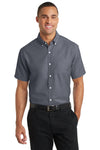 Port Authority® - Short Sleeve SuperPro™ Oxford Shirt - Men's