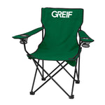 Folding Chair with Carrying Bag with Greif Logo - Bulk Order (24+ Pieces)