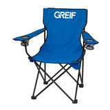 Folding Chair with Carrying Bag with Greif Logo - Bulk Order (24+ Pieces)